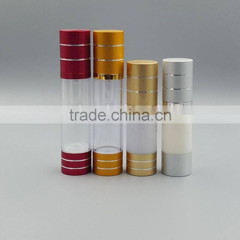 Hot sale product cosmetic vacuum bottle plastic 200ml bottle good quality cosmetic packaging