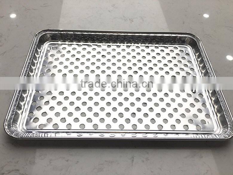 2016 New Mold Aluminium Foil Rectangular Food Packing Tray