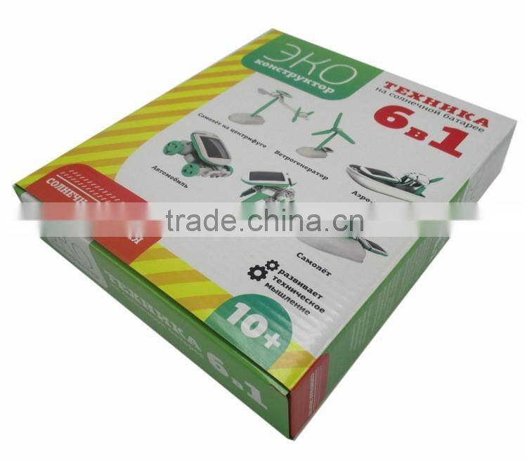 ABS material 6 in 1 educational toys