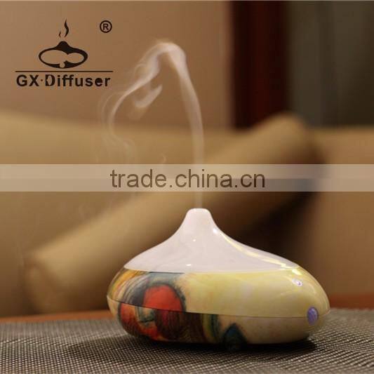 300ml Aroma Essential Oil Diffuser,New Wood Grain Ultrasonic Cool Mist