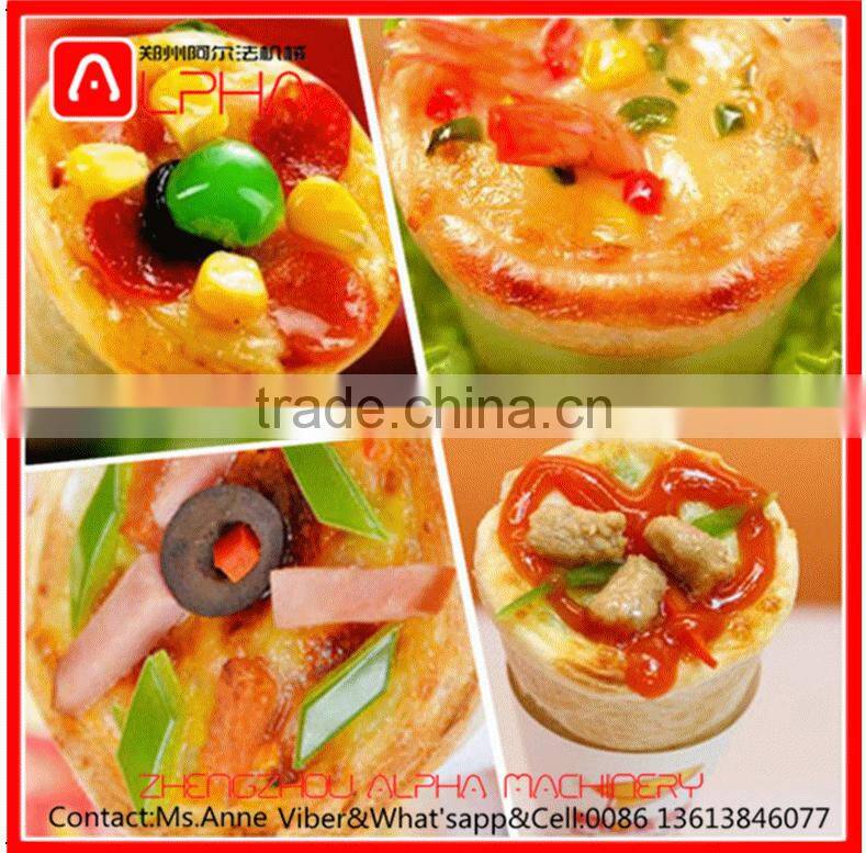 Hot sale!High quality pizza cone machine/pizza cone making machine