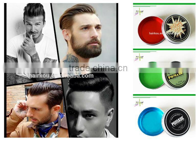 Salon Pomade Water Based OEM Strong Hold 150g Private Label Wax