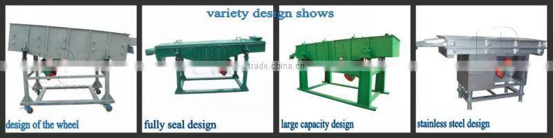 Large capacity linear sand sieve machine with different grades