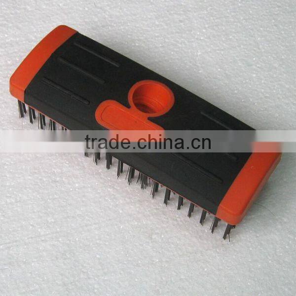 style garden extendable weeding wire brush