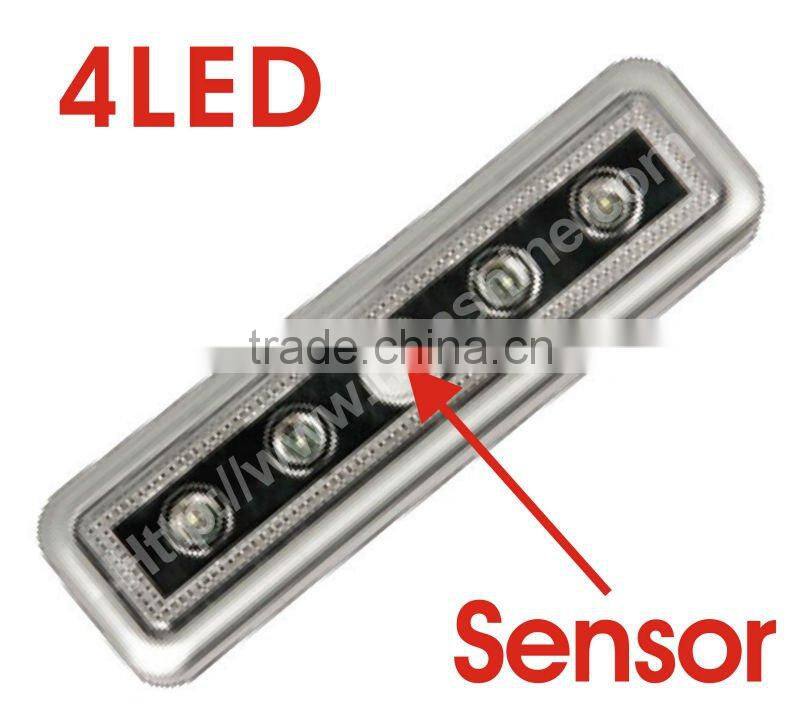 hot popular 4led lamp motion sensor with super bright 4led