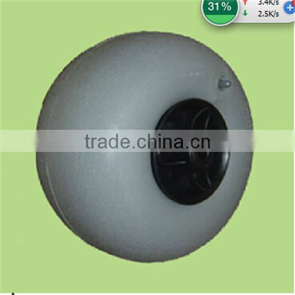 Rubber boat dollies ballon wheel with plastic rim