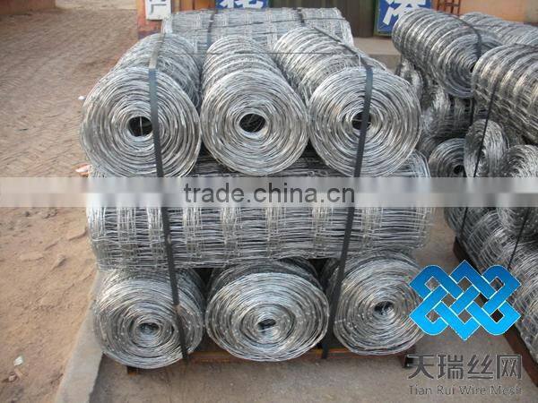 Hot Dipped Galvanized Cattle Field Fence/galvanized farm fence