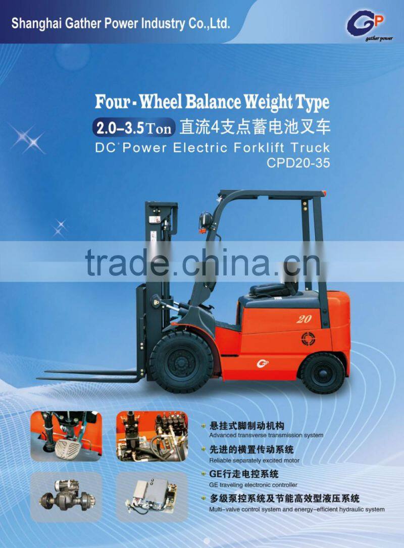 3T Electric Forklift Truck