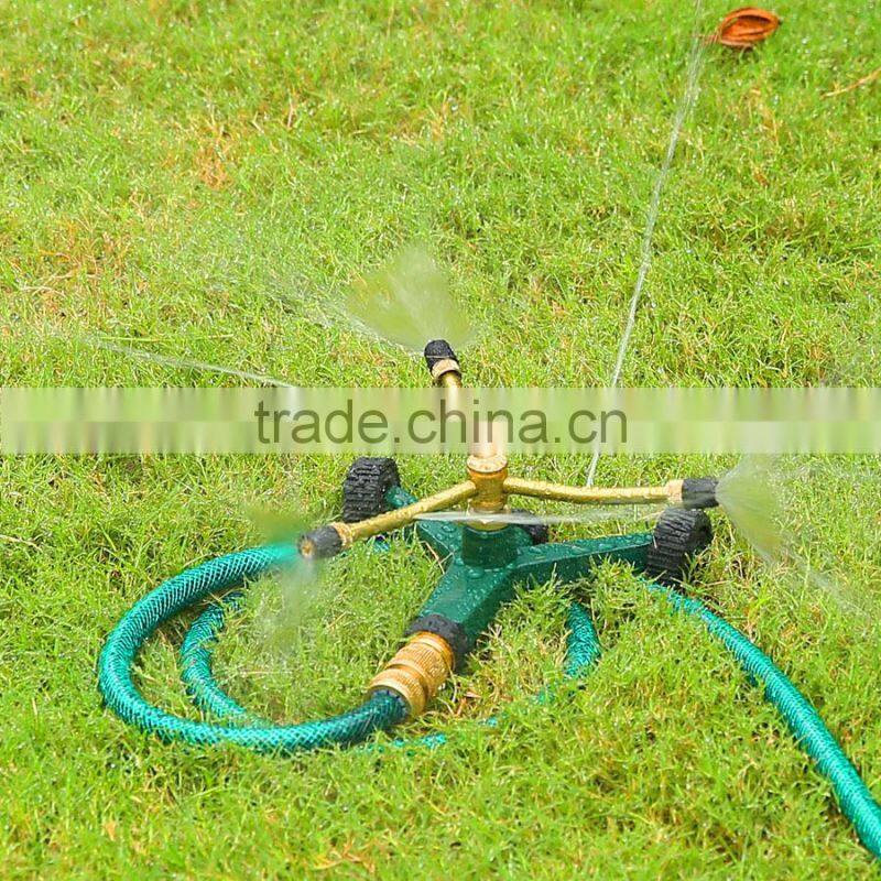 Three way rotating micro mist irrigation nozzle