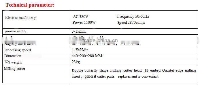SKF-15 steel plate beveling machine
