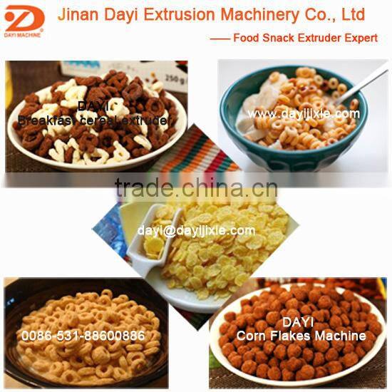 Breakfast Cereal Making Machine Corn Flakes Machine from Jinan dayi