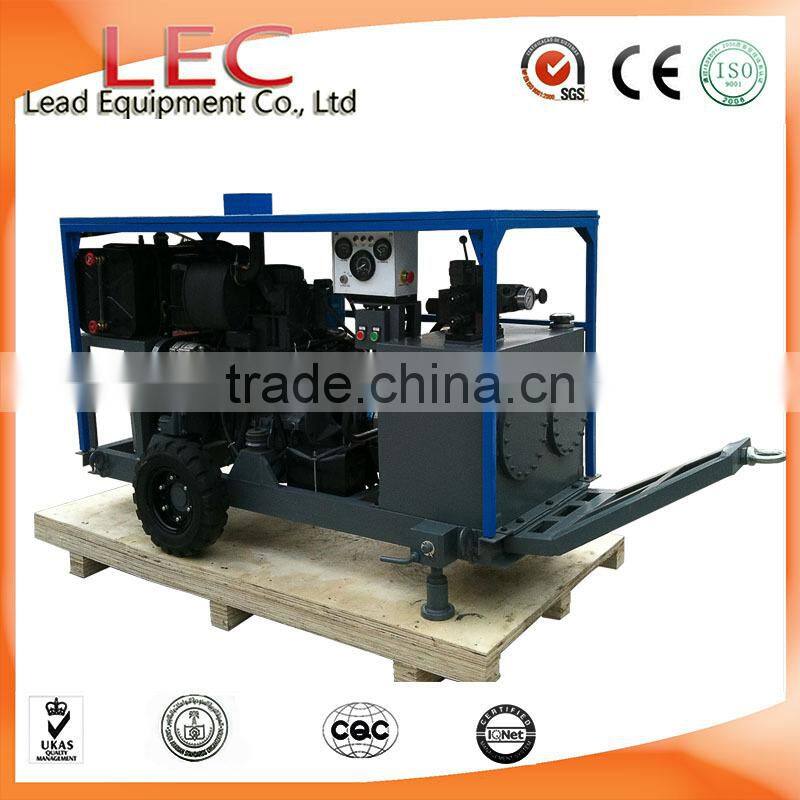 China Factory Customize Double Acting Diesel Hydraulic Power Unit