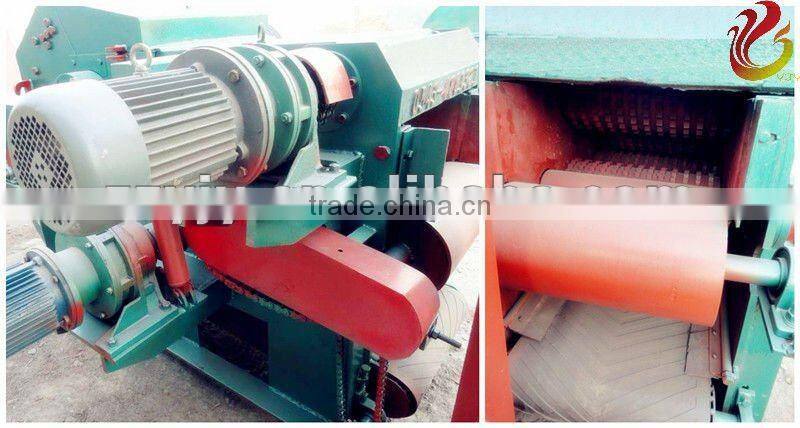 China High Efficiency 20-30t/h Drum Wood Chipper