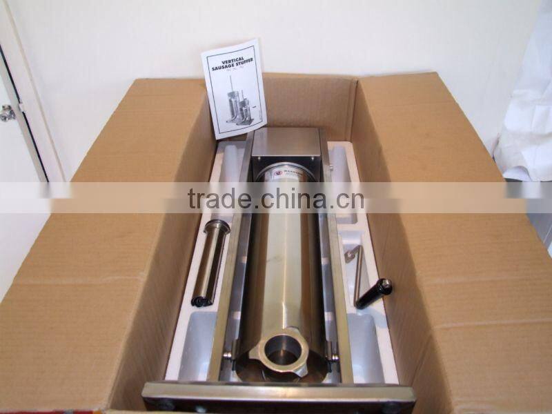 7L Stainless Steel Horizontal Sausage Stuffer,Sausage Filler