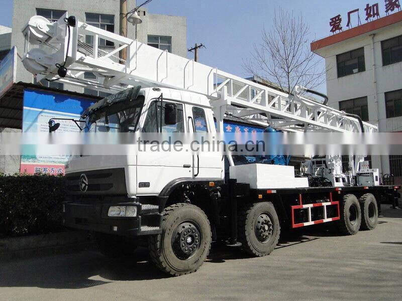 HFT400 truck mounted drilling rig truck mounted and rotary drilling rig