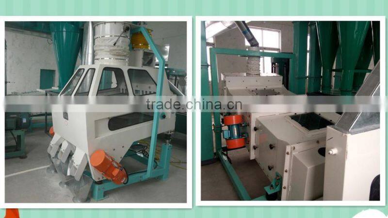 china luohe hualiang hot sale 5-100T per day of wheat flour making machine with good price