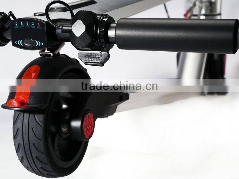 Adult use Folding Alloy 250W 2 Wheels Li-ion standing Electric Scooter