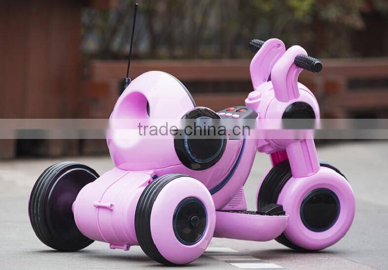 Baymax Style Electric Children Motorcycle
