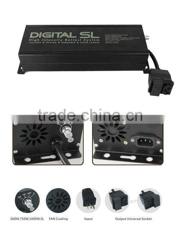 Hydroponics Grow System Digital Ballast Electronic Ballast 1000W Ballast