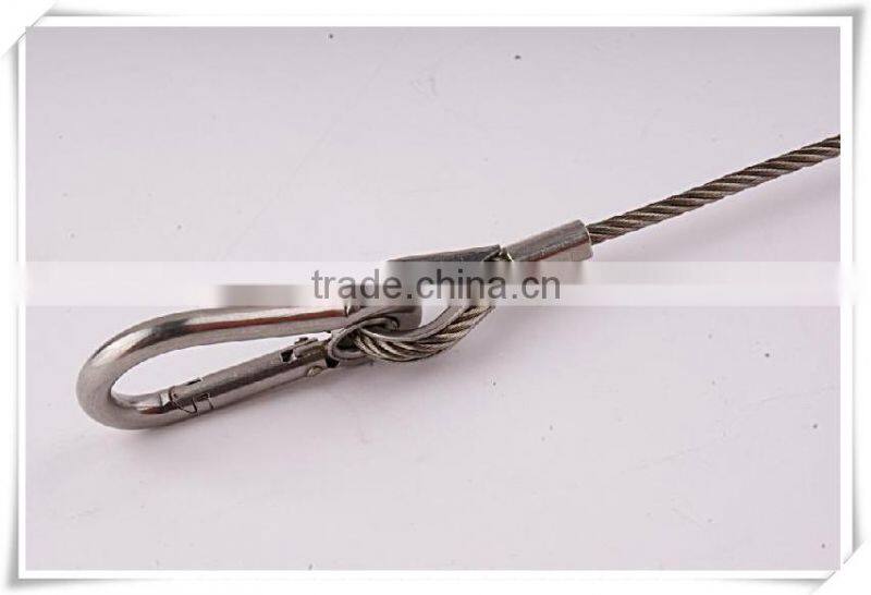 Linyi Supply Carbon Steel Eyelet Snap Hook