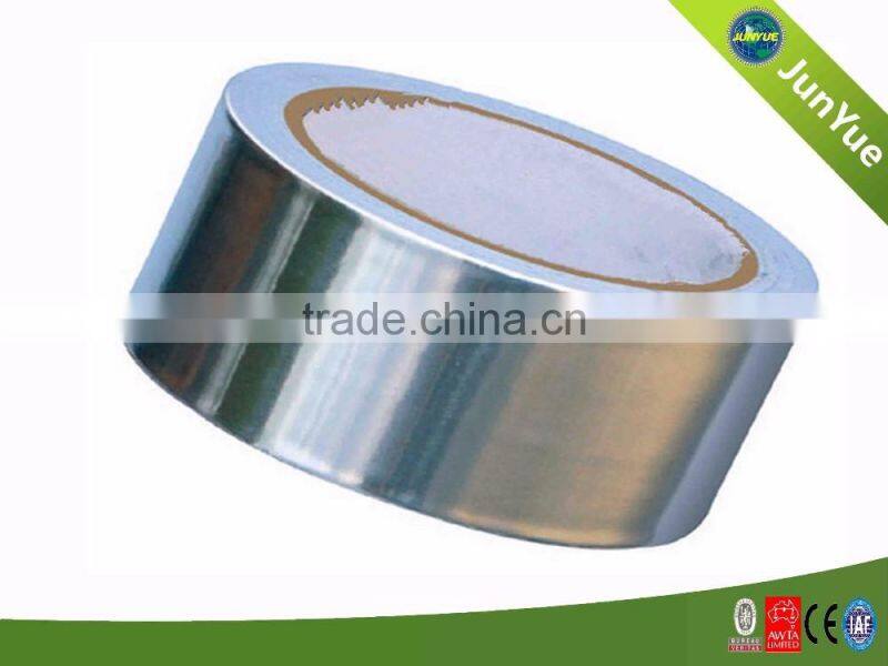 Silver HAVC Fireproof Aluminum Foil Tape