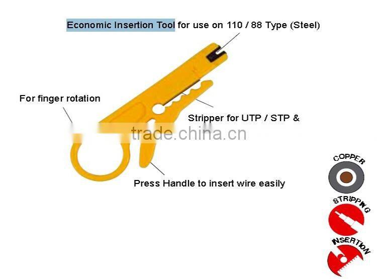 Economy UTP Stripper & 110 Punch down tool cable tools