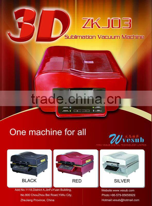 Vesub Sublimation 3D Vaccum Heat Press Machine