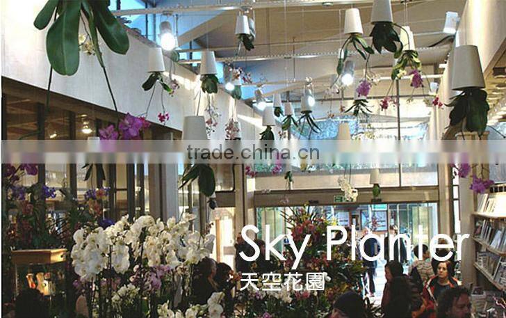 CT-457 Sky Planter Hanging Indoor suspension Flower Pot Upside Down Plant Pot 105x105x100mm