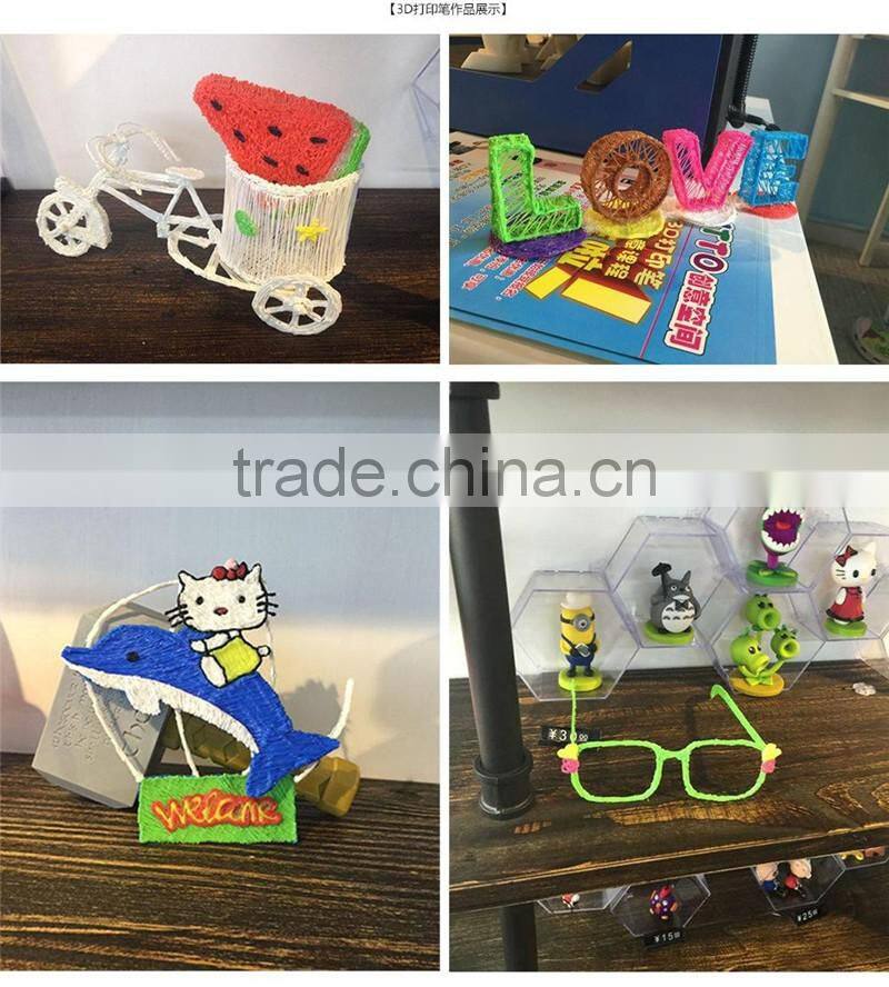 New 3d printer pen 3d doodle pen for abs pla filament printing 3D Creative Pen Printing