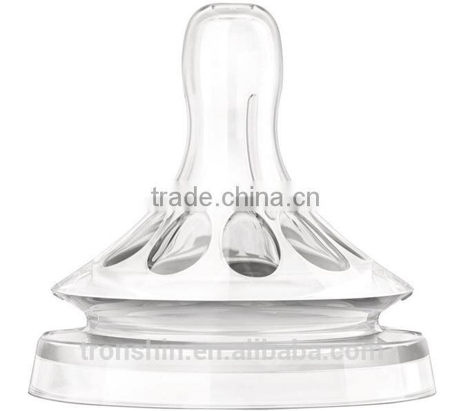 Wholesale BPA Free Molding Silicone Baby Nipple