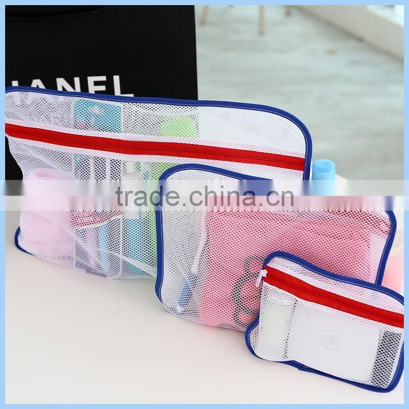 Y366 New arrvial hanging mesh travelling storage bag