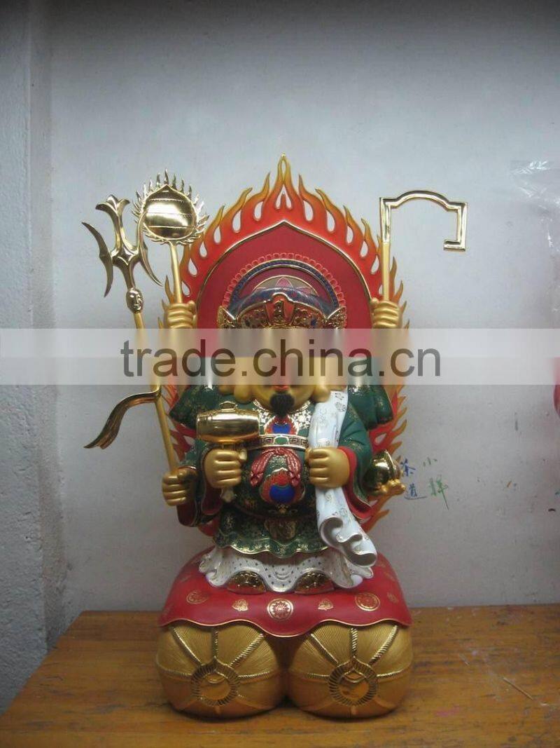 Japanese Buddha Statues Bronze & Copper 68cm high