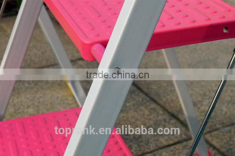 Cheap wholesale flexible 2 step multipurpose aluminium ladder as seen on tv