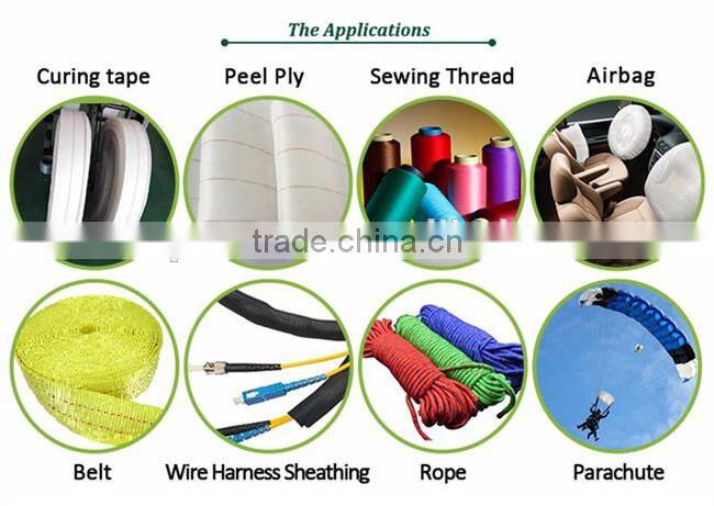 Low price high tenacity nylon 66 yarn 1890D Twisted for safety belt