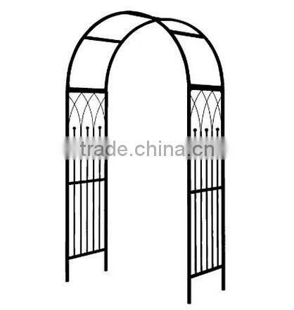 wrought iron garden arch