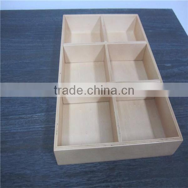 cheap unfinished hand painted wood tray