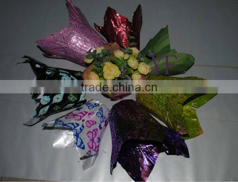 METALLIZED BOPP FILM FOR decorating christmas plant pot covers indoor