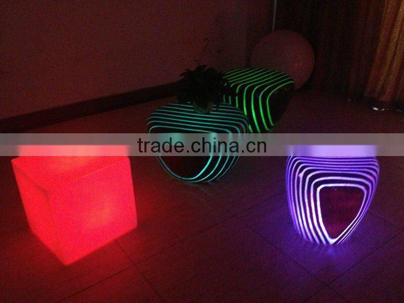 Top quality RGB led light chair