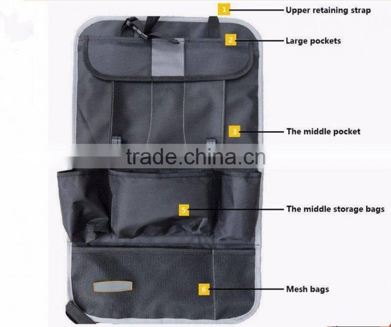 Car storage bag back seat organizer car hanging bag to keep clean and tidy