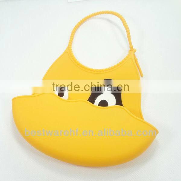 Cute silicone baby products.silicone rubber baby bibs manufature in shenzhen guangdong china
