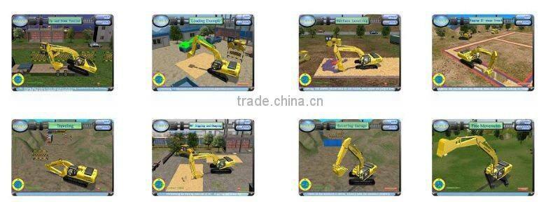 CE certificate Excavator Simulator