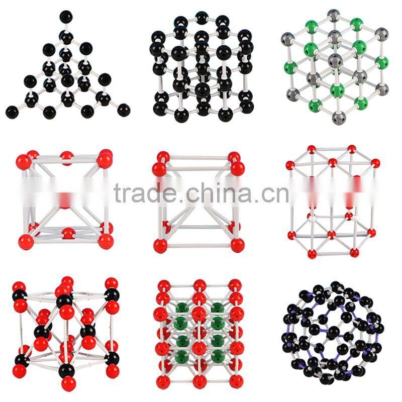 Student Chemistry Learning Molecular Model