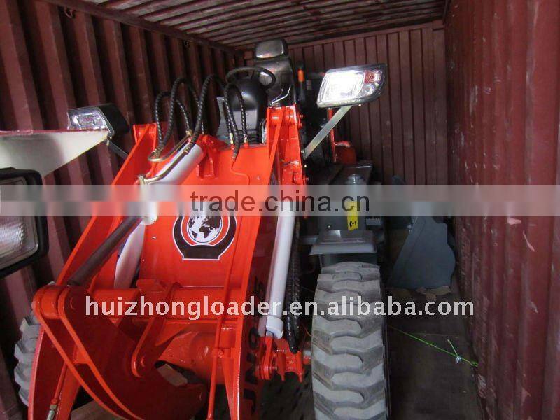 zl12 mini wheel loader for agriculture with joystick,ce