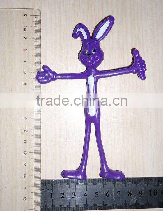 PVC/Plastic Iron rabbit toys
