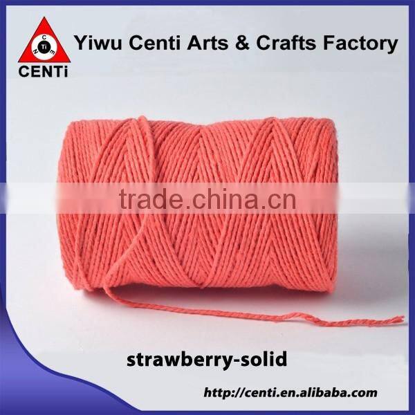 Top sale cheapest beefeater red bakers twine beefeater red solid bakers twine for packing gift