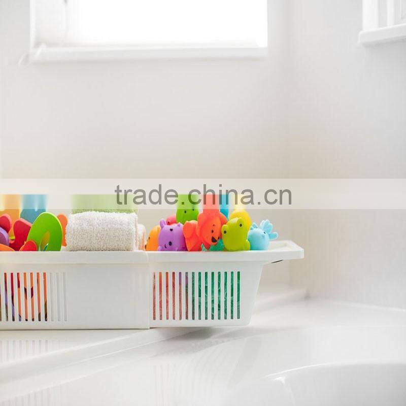 Hot Wholesale Custom Cheap Plastic Baby Bath Toy Organizer For Sale