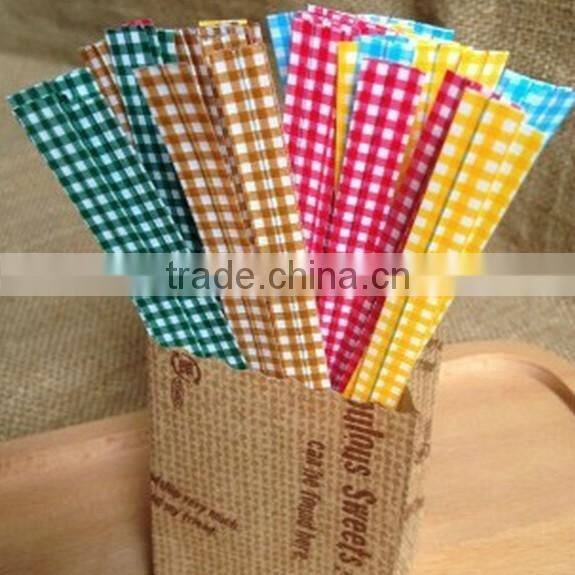 Coloured Polka Dot Plastic Twist Ties For Cake gift Pops Kit Sealing Cello Bags Plastic Bags