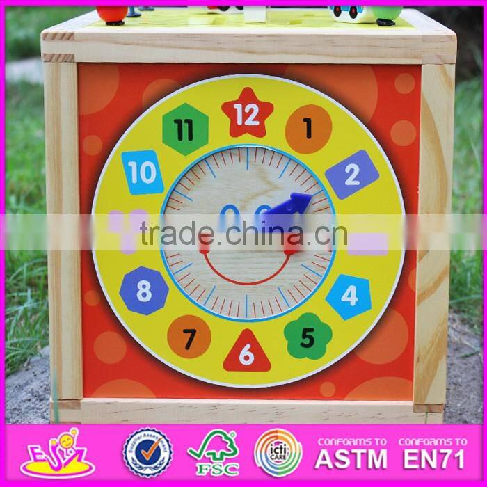 2016 Best design educational wooden toddler toys W11B127