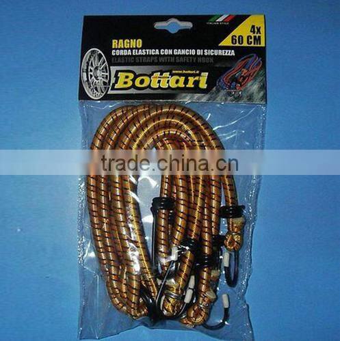 2017 good quality bungee cords for camping/ outdoor Multi-strand core rope with external plastic cove