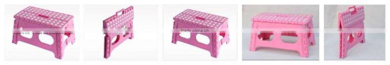 High quality Plastic Folding Step Stool with beautiful painting